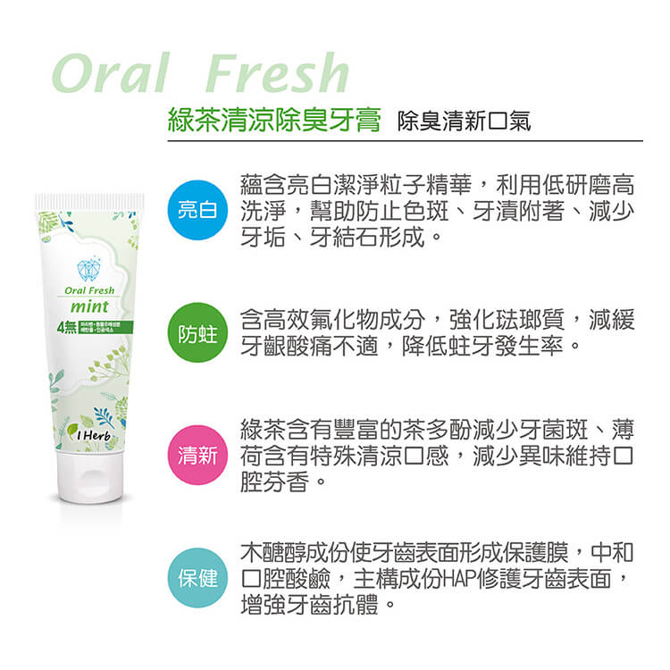 韓國我之草本牙膏-綠茶-產品詳情圖 韓國我之草本牙膏-綠茶-產品詳情圖