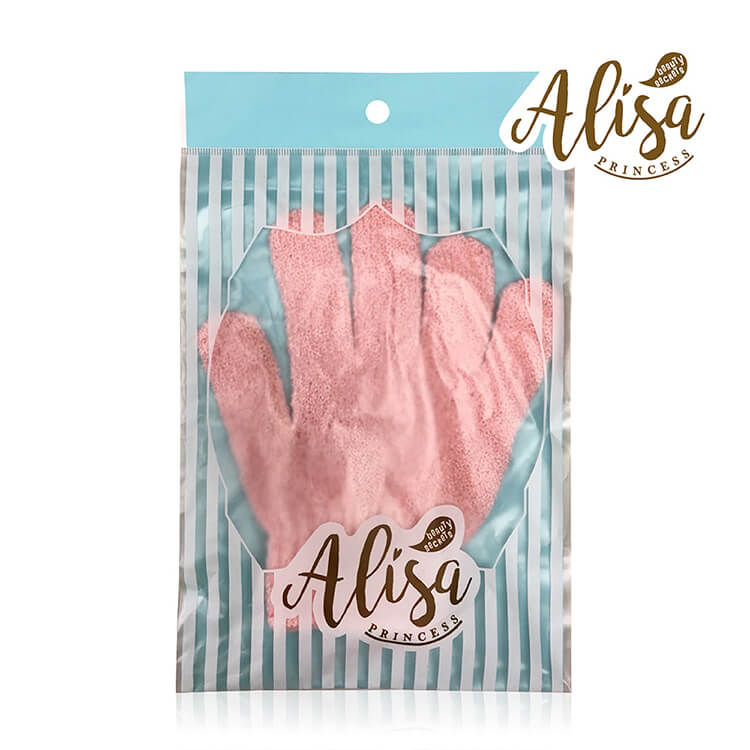 艾莉莎公主沐浴手套-粉色